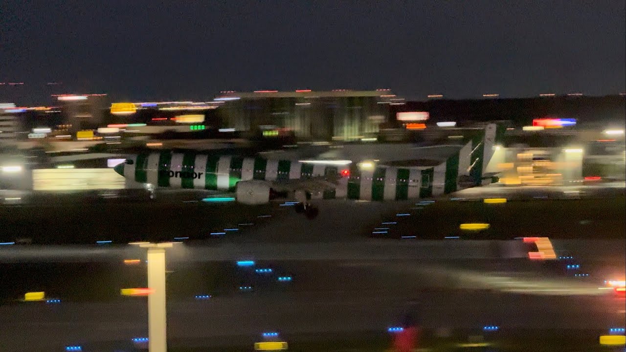 Condor Airlines Airbus A330-900Neo Landing In San Antonio Int'l Airport