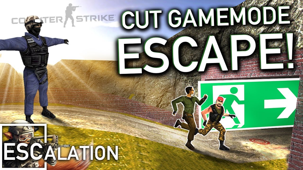 Cut Content of Counter-Strike - ESCAPE GAMEMODE - CCCS#43