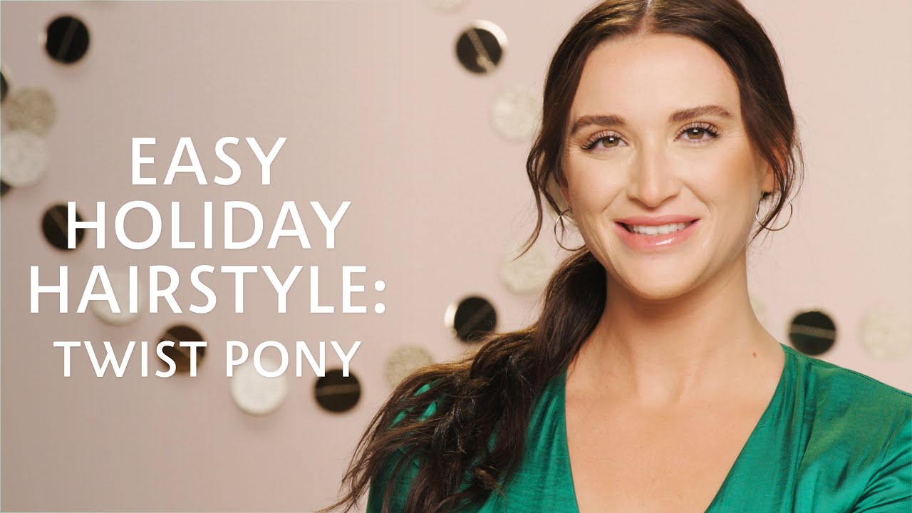 Twist Ponytail Hairstyle for Holiday 2021| Sephora
