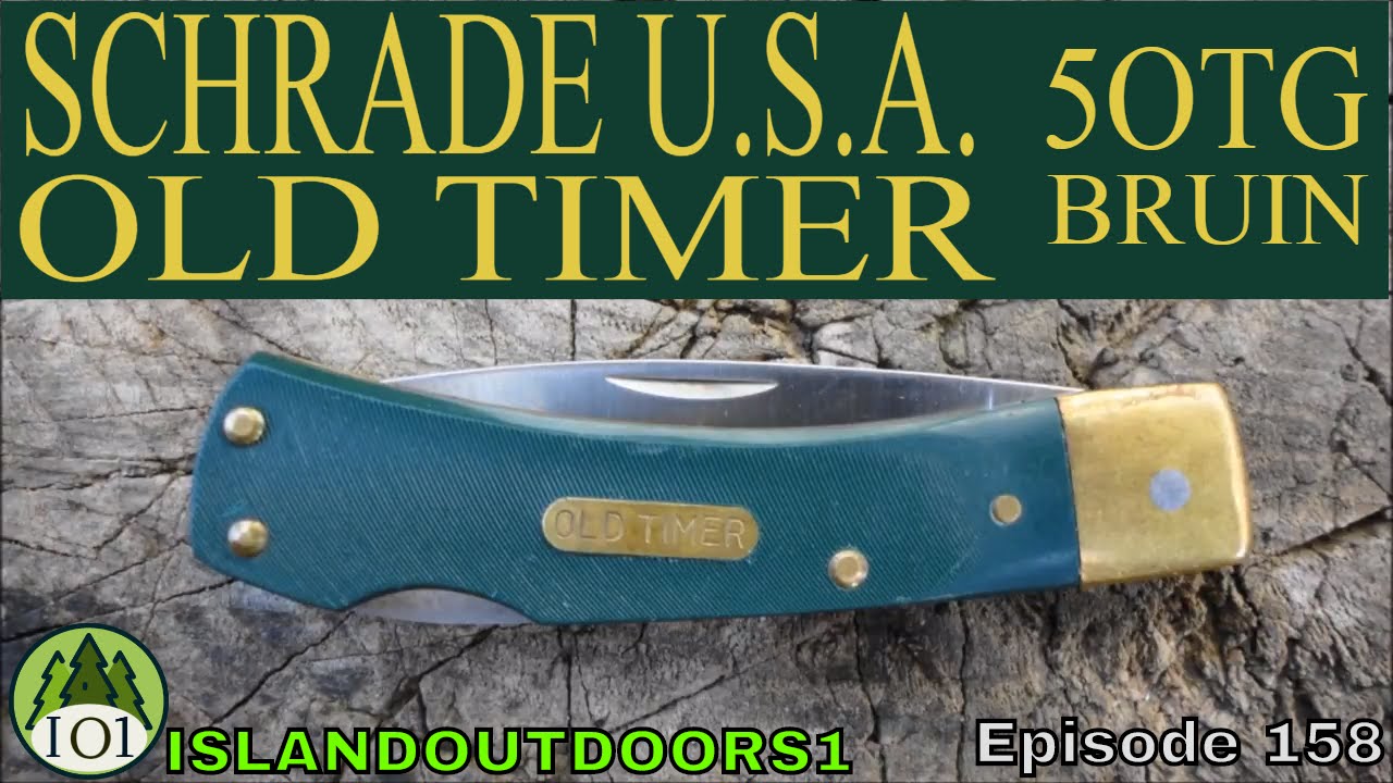 SCHRADE USA OLD TIMER 5OTG BRUIN -🇺🇸- Episode 158