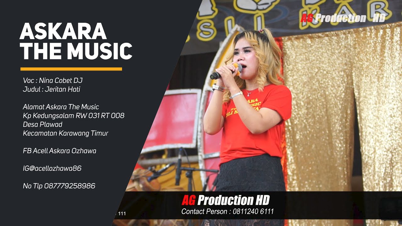 JERITAN HATI - INA COBET DJ | ASKARA LIVE KARAWANG