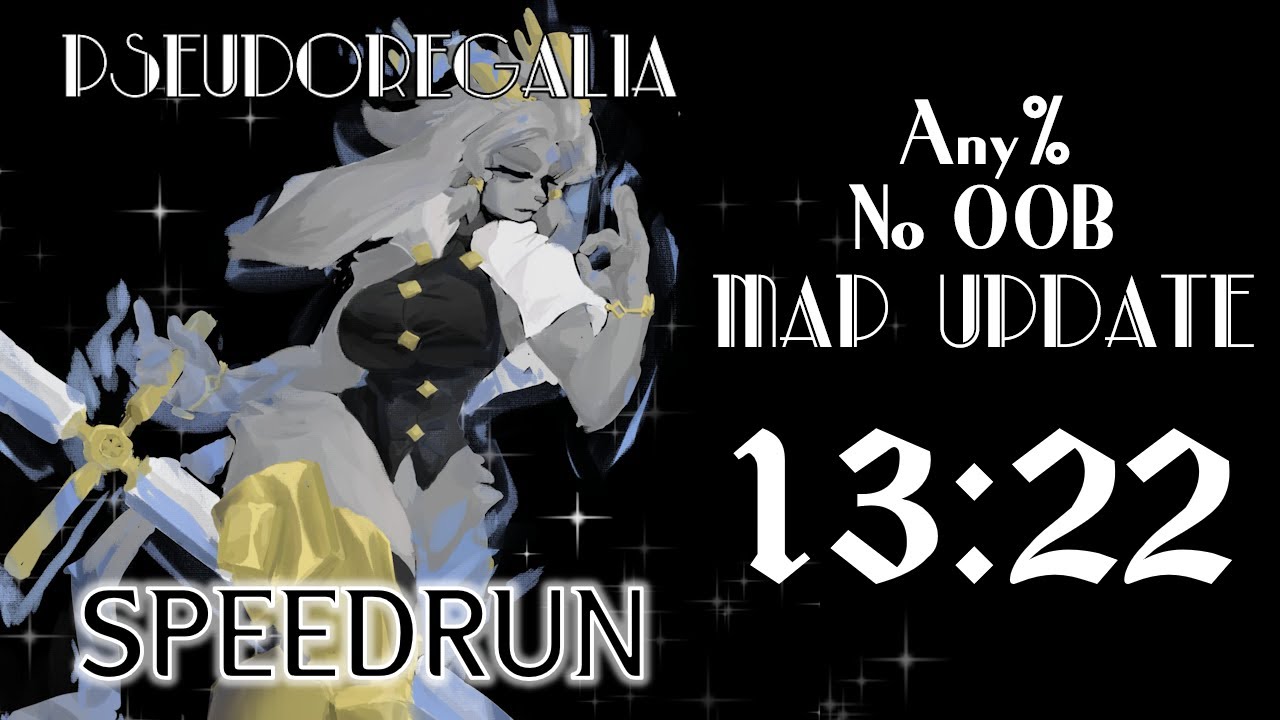 Pseudoregalia - Any% No OOB Speedrun (Map Update) [13:22.05]