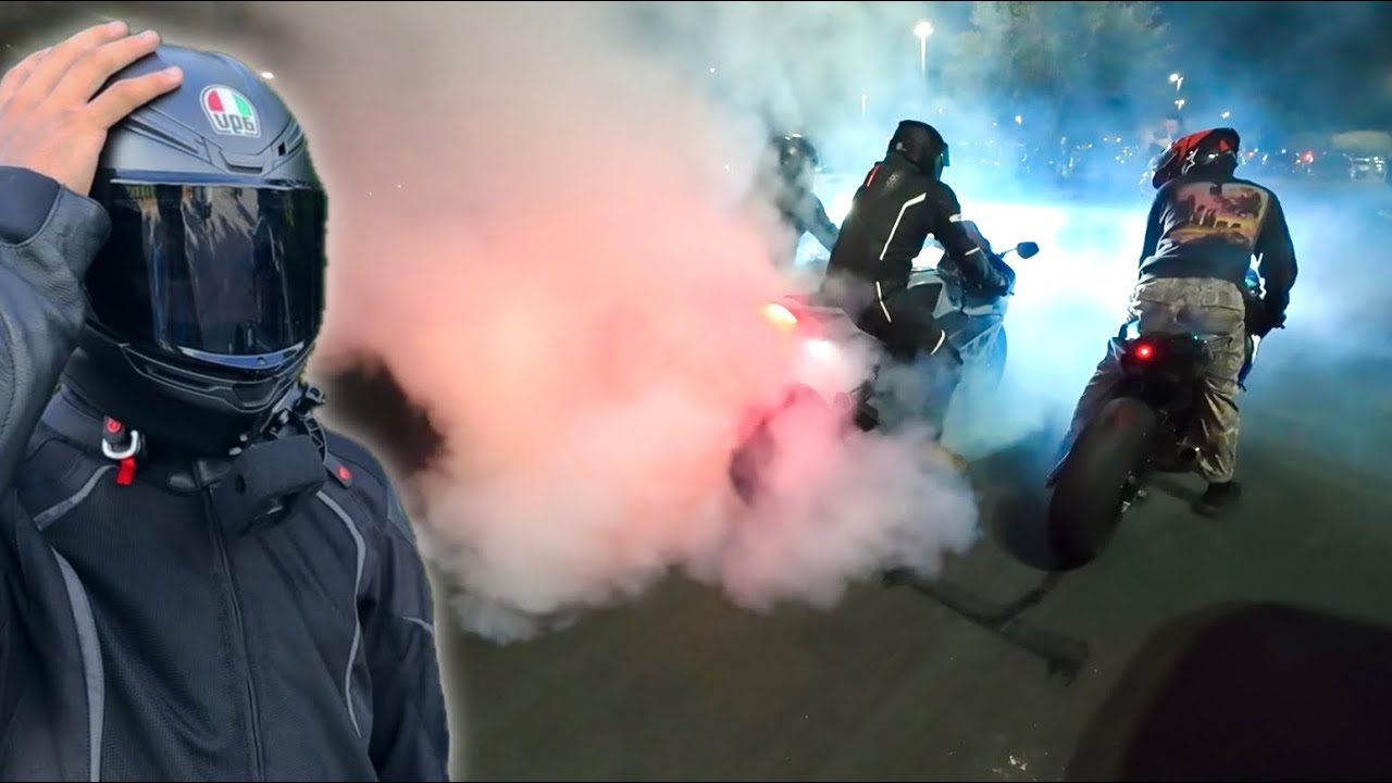 Insane bike meet goes from 0 to 100 