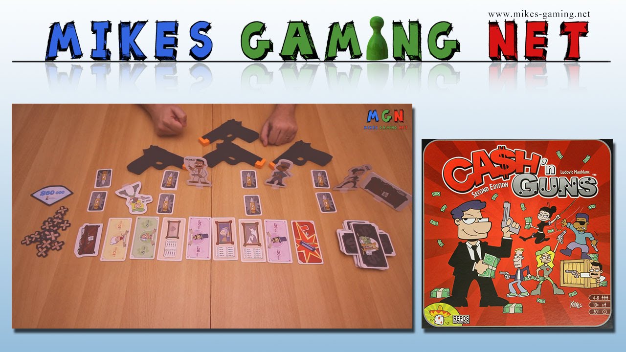 Cash´n Guns | Verlag: Asmodee & REPOS Production