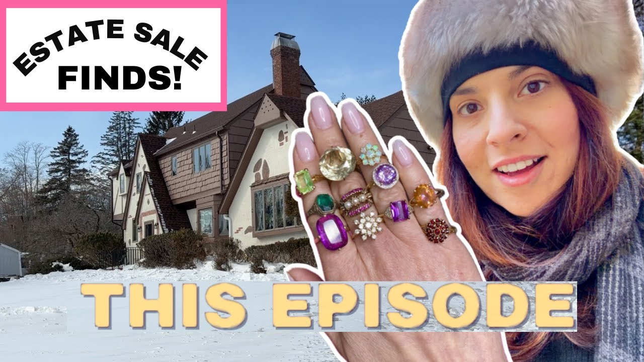 Old Tudor Estate Sale & Gold & Diamond Jewelry Worth Many thousands!