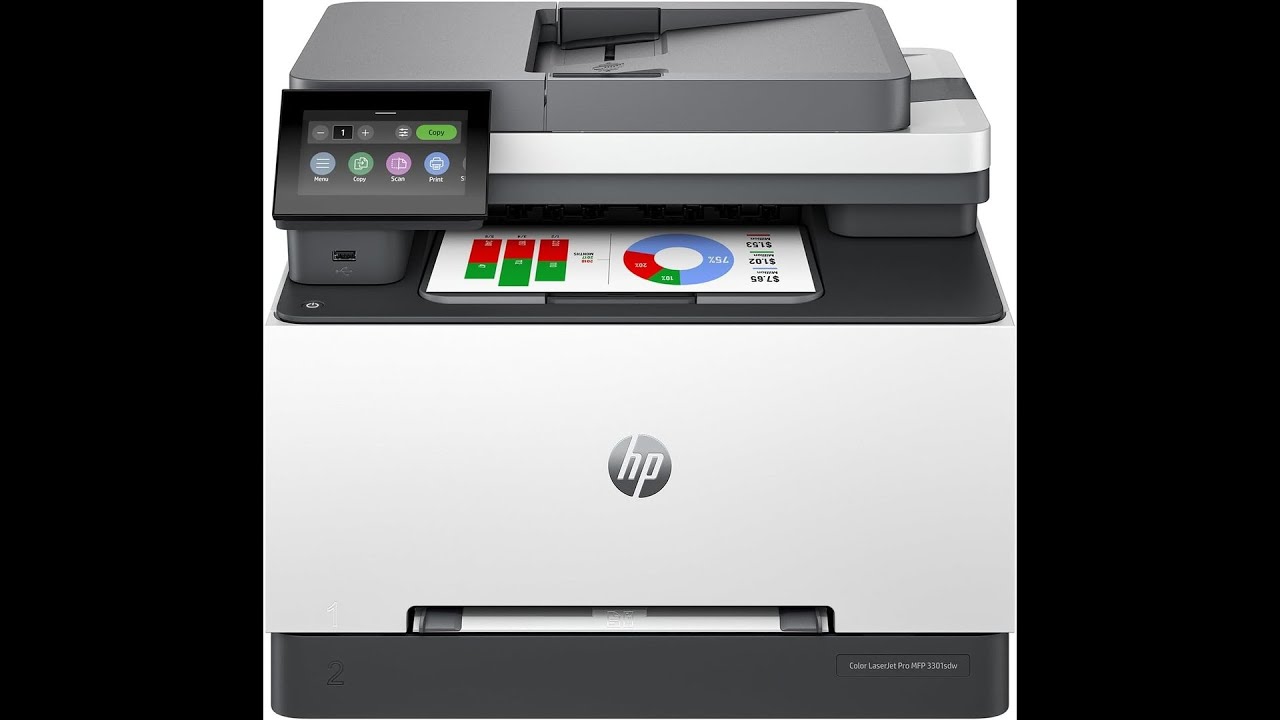 HP Color LaserJet Pro MFP 3301sdw Review Fast Color Office Printing