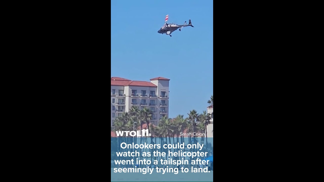 Terrifying helicopter crash injures 5 in California