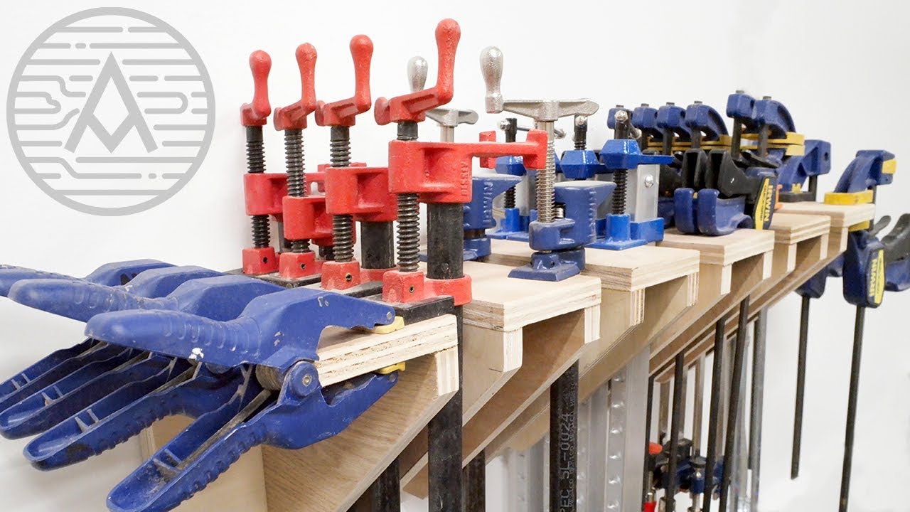 DIY Universal Clamp Rack -- Woodworking