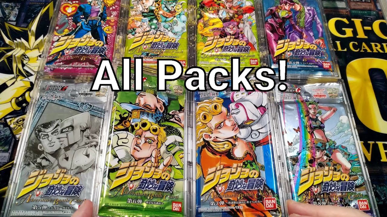 Jojo's Bizarre Adventure TCG! - Collection update (MMM episode 2)