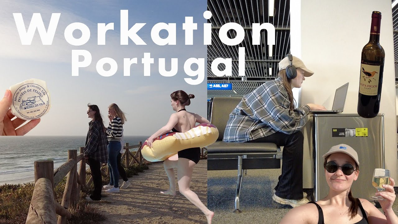 Portugal Workation Vlog | Haustour (airbnb), einkaufen & Strand