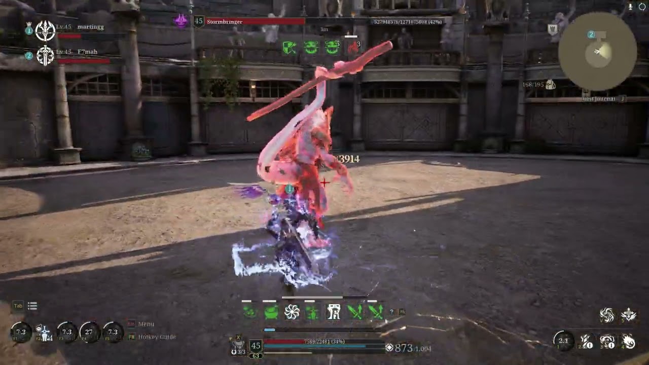Bless unleashed Stormbringer dim lvl 5 _Solo Mage cm + bb || no Transcend AW S+