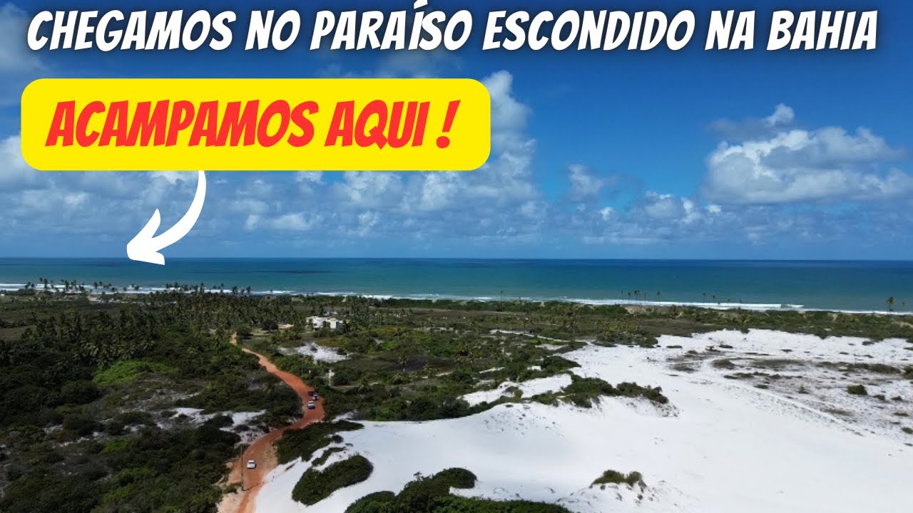 QUASE A BARRACA NÃO RESISTIU ! Acampamento GRÁTIS em MASSARANDUPIÓ-BA