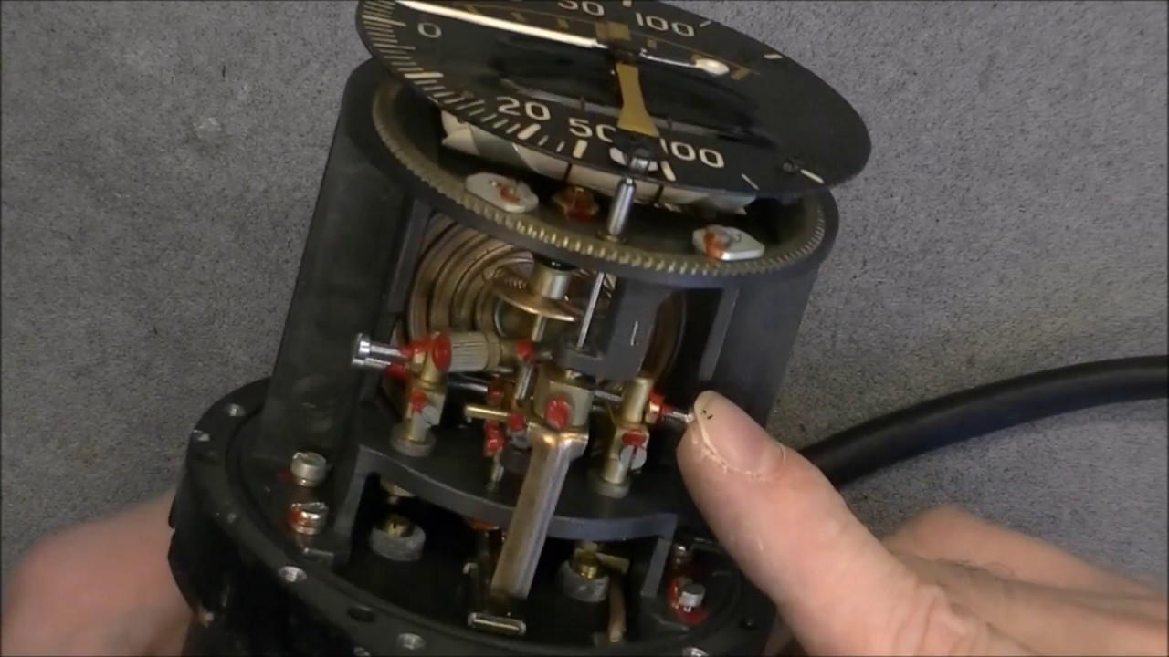 Soviet aircraft  instrument teardown: combined variometer and turn and slip