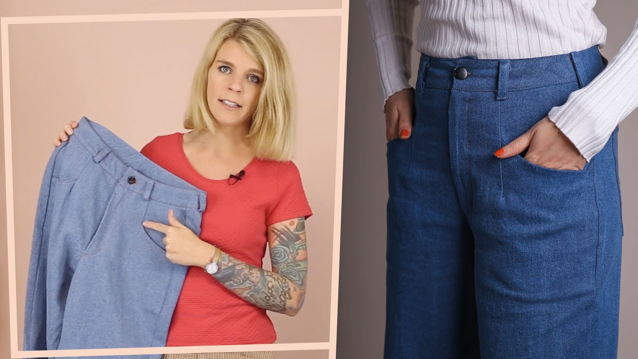 Reißverschluss einnähen | Hose nähen | Betsy Teil 3