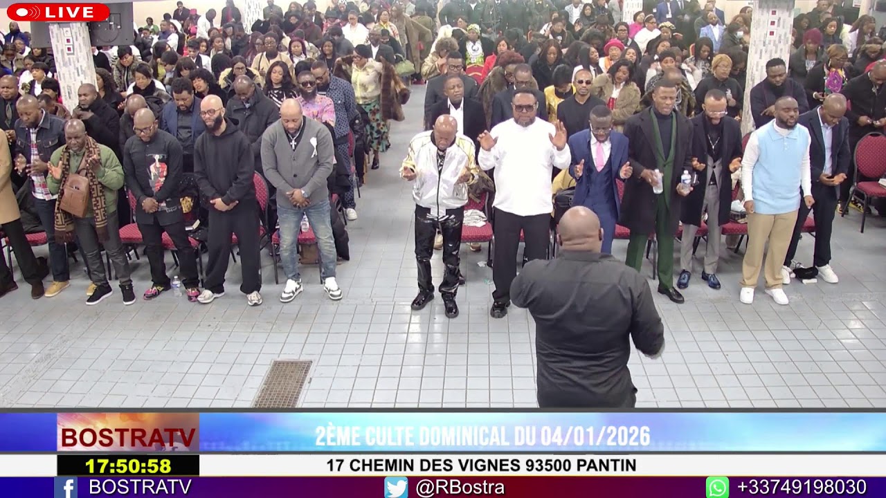 2ÈME CULTE DOMINICAL DU 04/01/2026