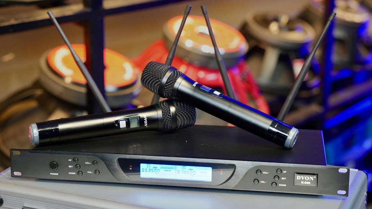 Dvon Wireless Mic Long Range के साथ।Singer Sound की तारीफ़ करते नहीं थकेगा।