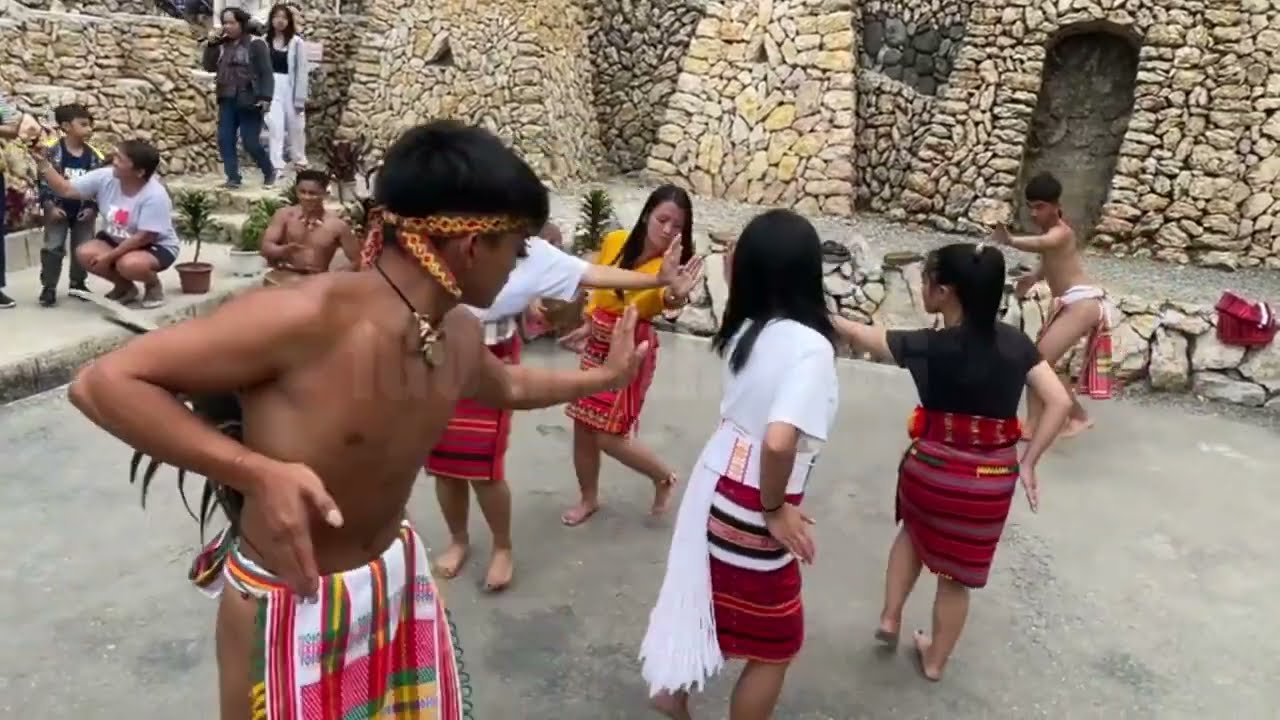 Igorot Cultural & Community dance Part2 by the Gasat Cultural Dance Group at Igorot Stone Kingdom