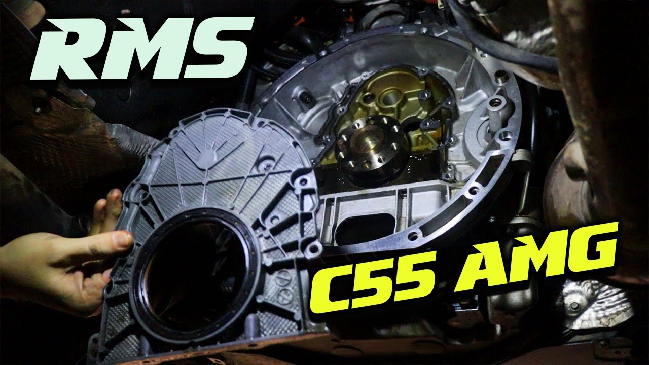 How to do Rear Main Seal and Cover on C55 AMG M113 M112 - Part 1