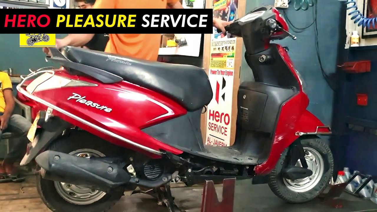 HERO PLEASURE FULL SERVICE AND INTERNAL CLEANING AL JAVERIA MOTORS RAMPUR