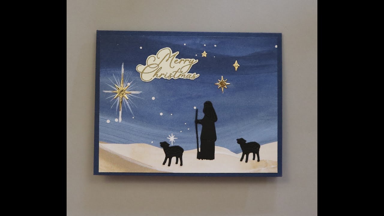 Dual Pop Up Nativity Card