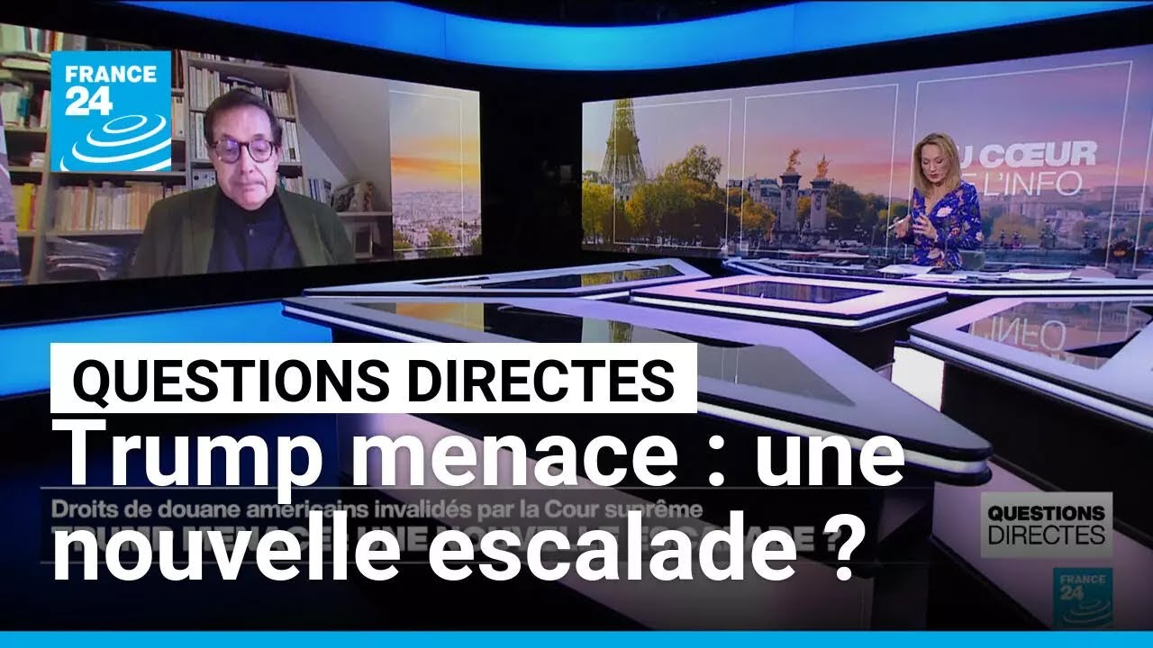 Trump menace : une nouvelle escalade ? • FRANCE 24