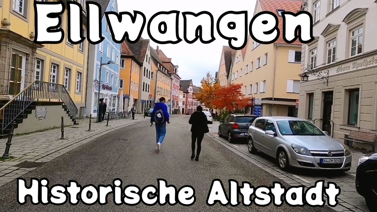 🇩🇪 Ellwangen Historical Oldtown CityWalk | City Tour in Ellwangen Germany |