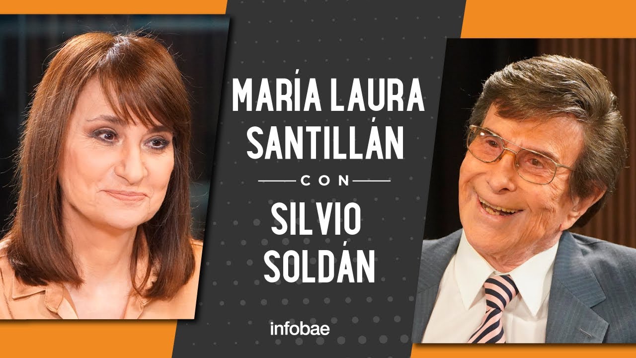 Silvio Soldán con María Laura Santillán: 