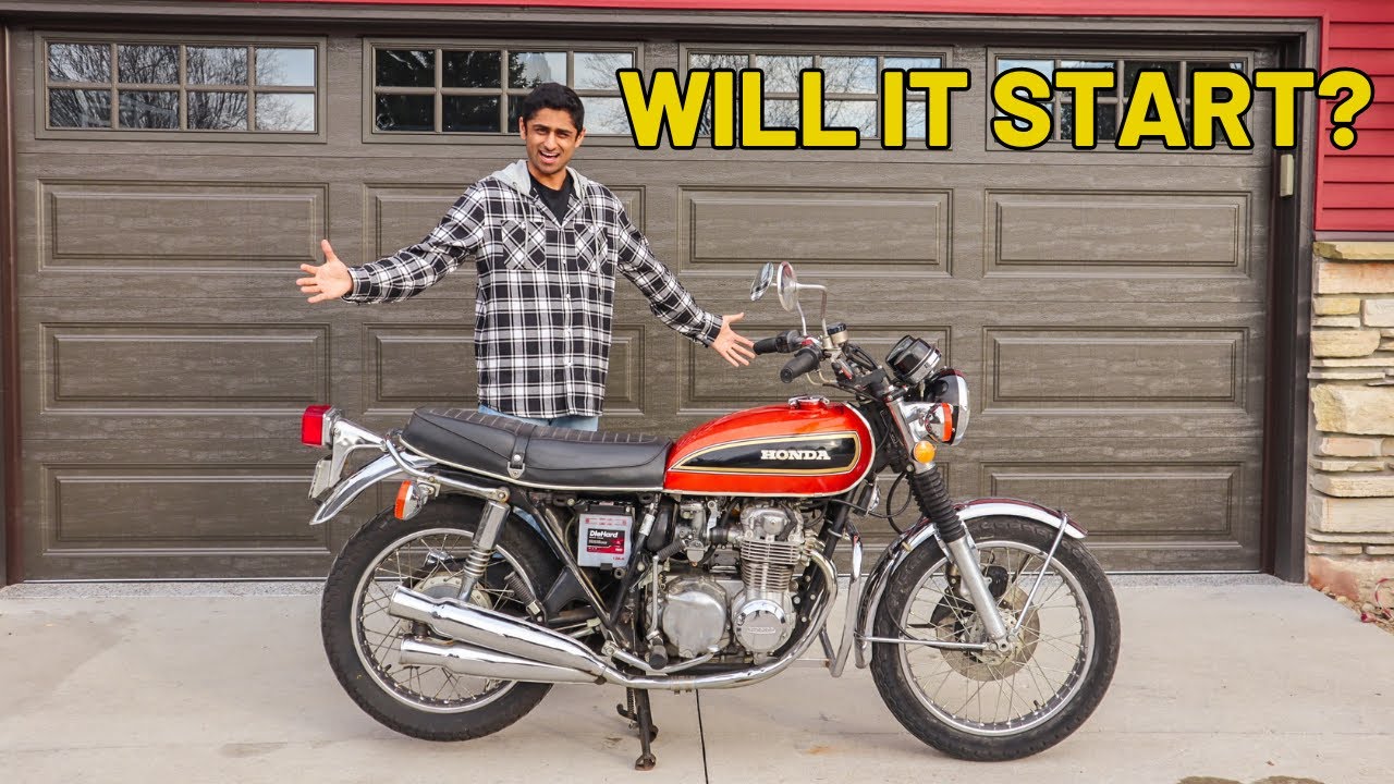 First Start In 20 Years On My Honda Cb550!