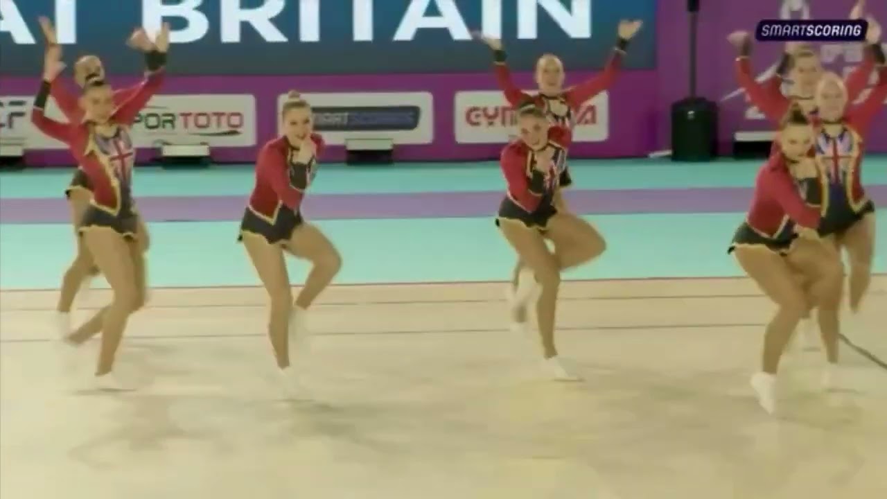 GREAT BRITAIN (GBR) - (Qual) Aerobic dance - 13th European Aerobic Championships Antalya 2023