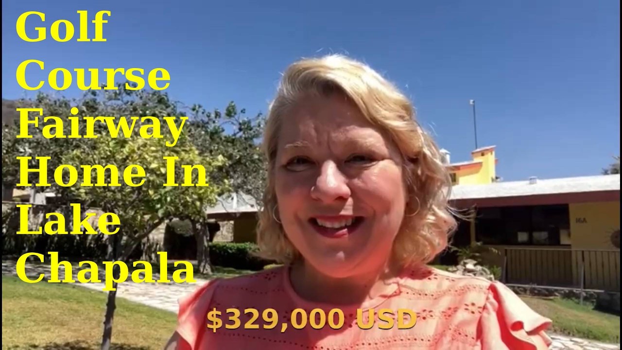 Golf Course Fairway Home in Lake Chapala