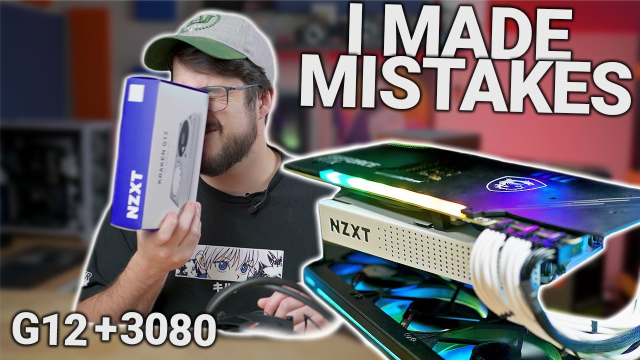 RTX 3080 & NZXT G12 Water Cooling is a Frustrating Nightmare