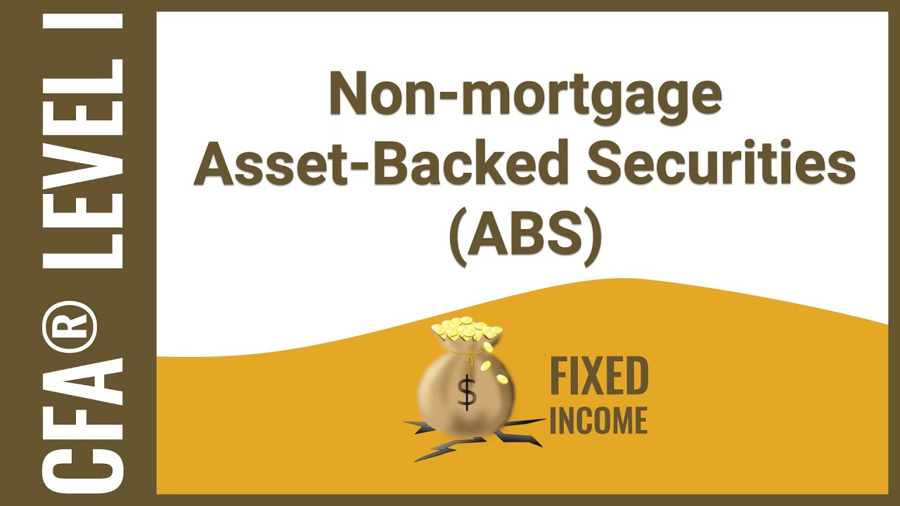CFA® Уровень I с фиксированным доходом — неипотечные облигации ABS