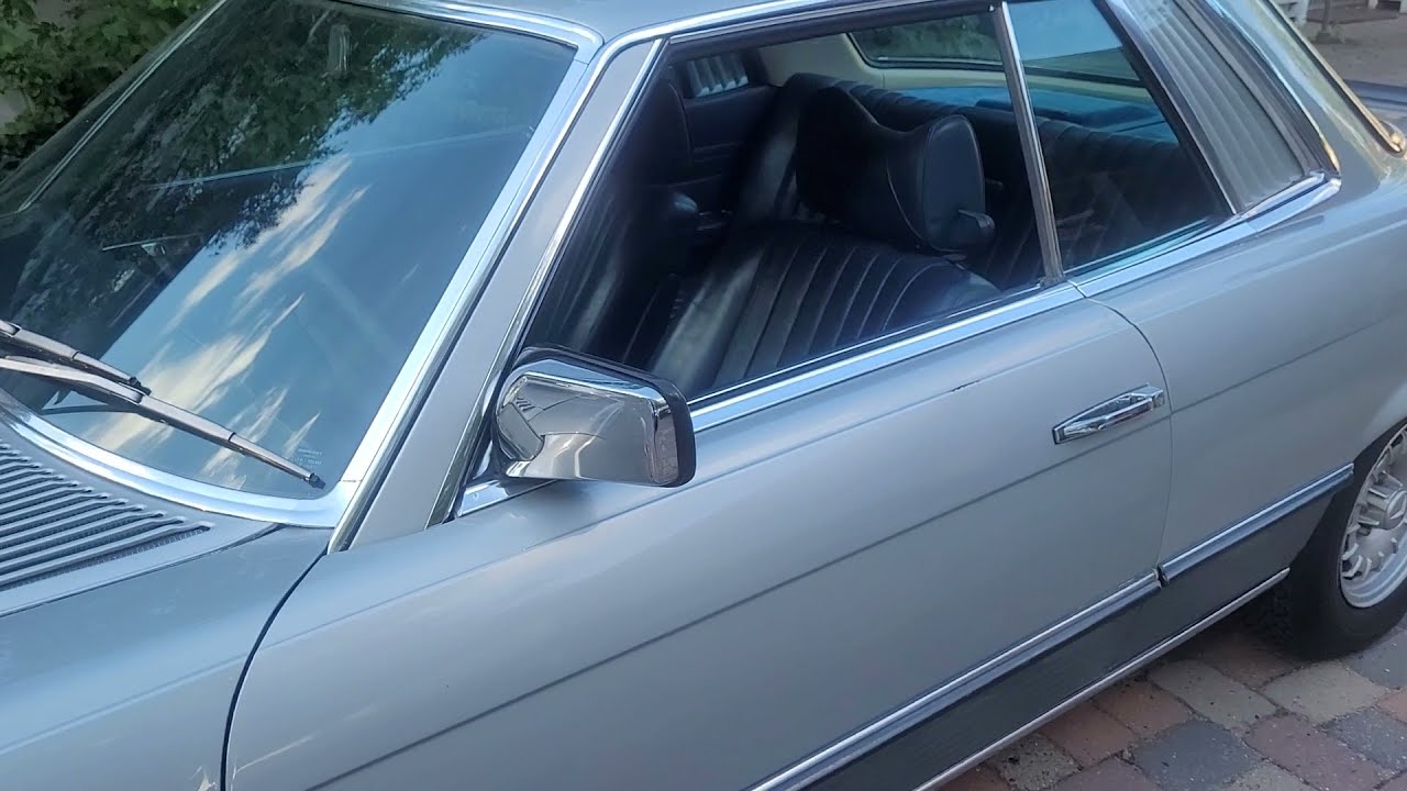 1978 Mercedes 350 SLC short ride and walkaround