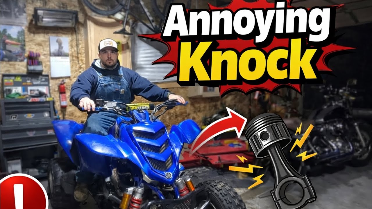 Yamaha Raptor (Part 2) Fixing the knock!! 