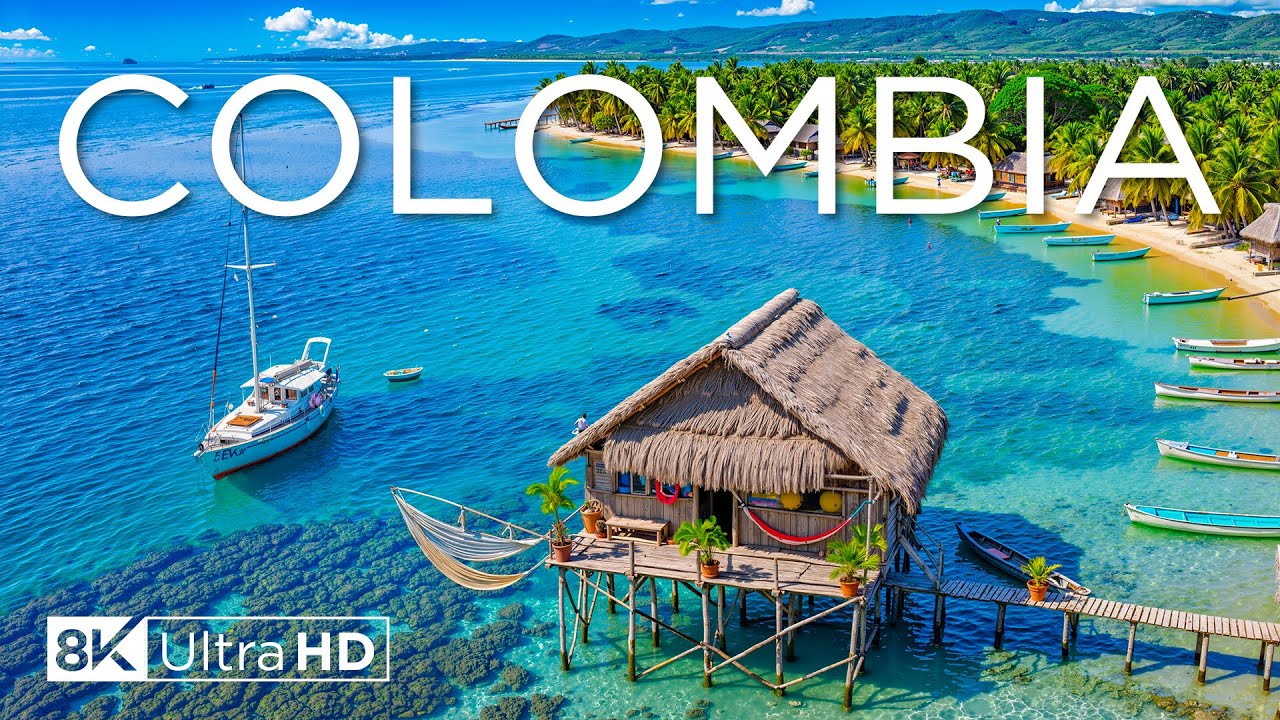Colombia 8K – Discover the Beauty of Tropical Landscapes, Colorful Cities and Hidden Paradises