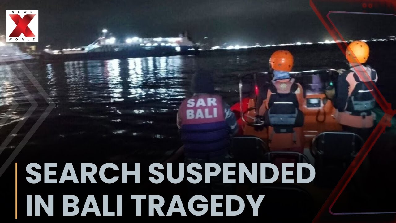 Ferry Disaster Near Bali: Search Halted for Missing Passengers |   NewsX World