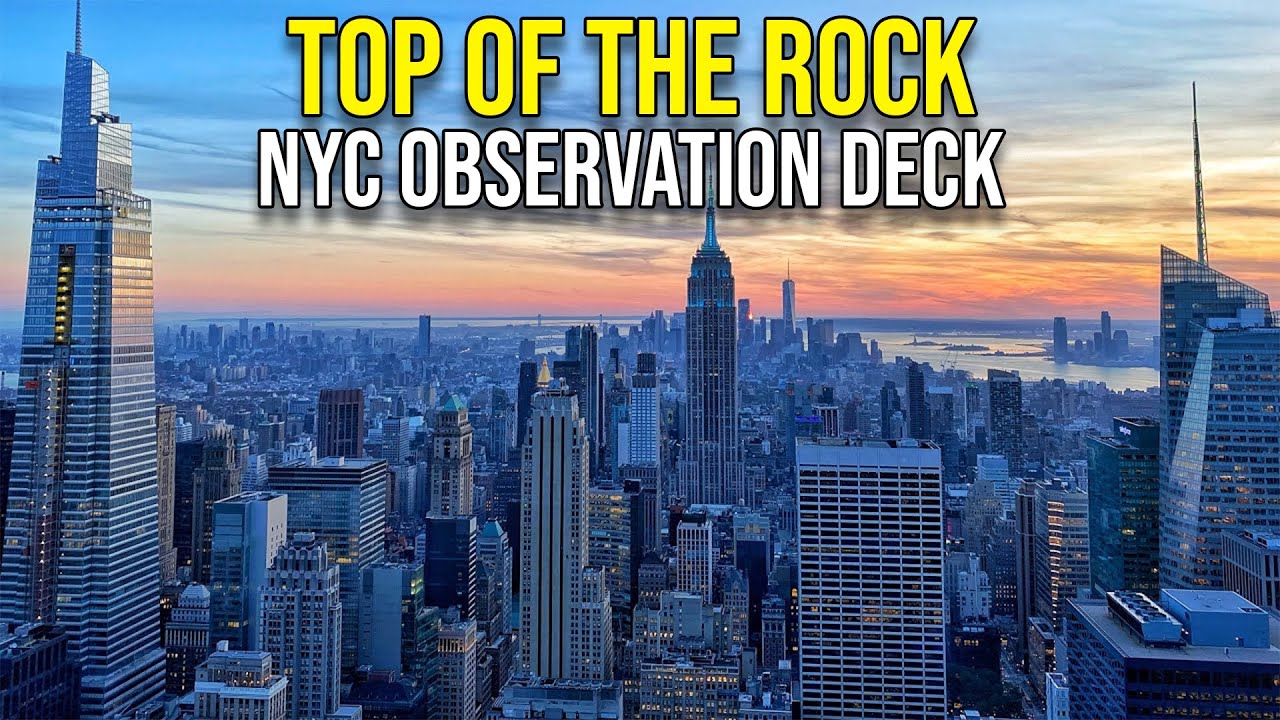 Top of the Rock Observation Deck (Amazing Views of NYC) | Rockefeller Center (November 5, 2020)
