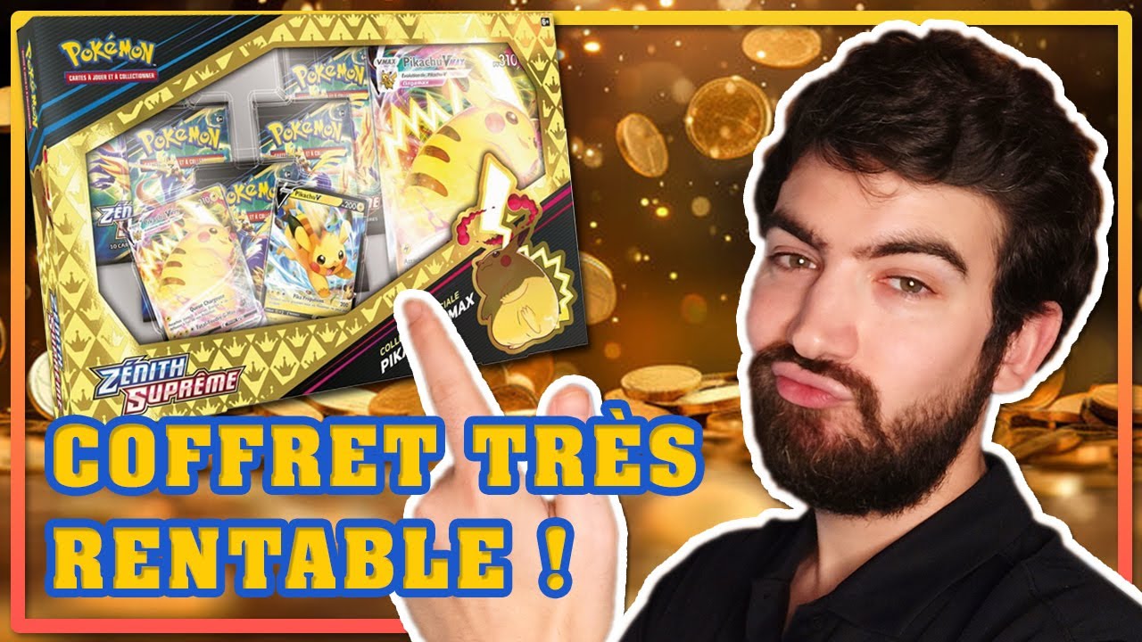 ⚡️ Ouverture du coffret Pikachu VMAX - Zenith Supr&ecirc;me : des cartes de folie ! ⚡️