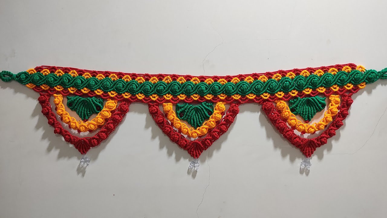 Macrame Toran #16 | DIY | One-stop Creativity