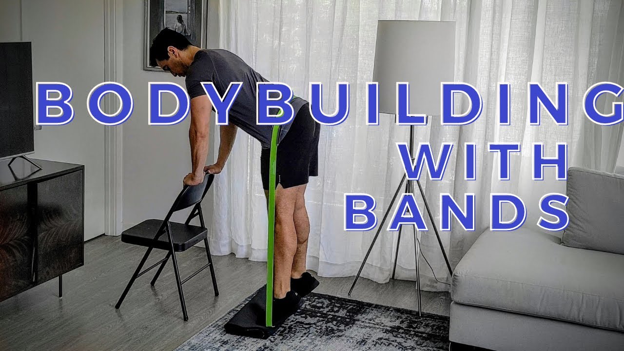 Classic Bodybuilding Exercises with Bands
