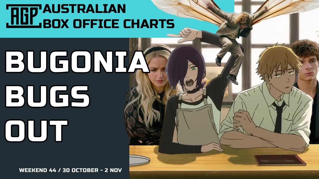 Regretting You and Chainsaw Man continue at the top - Aussie Box Office Charts