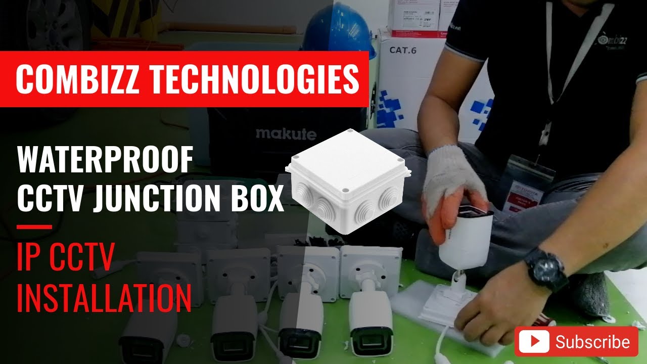 CCTV Junction Box  |  How to conceal CCTV Connectors  |  Proper Drilling  |  Tips and Tutorials