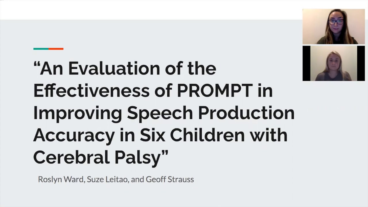 Ciaccio and Henson: PROMPT therapy