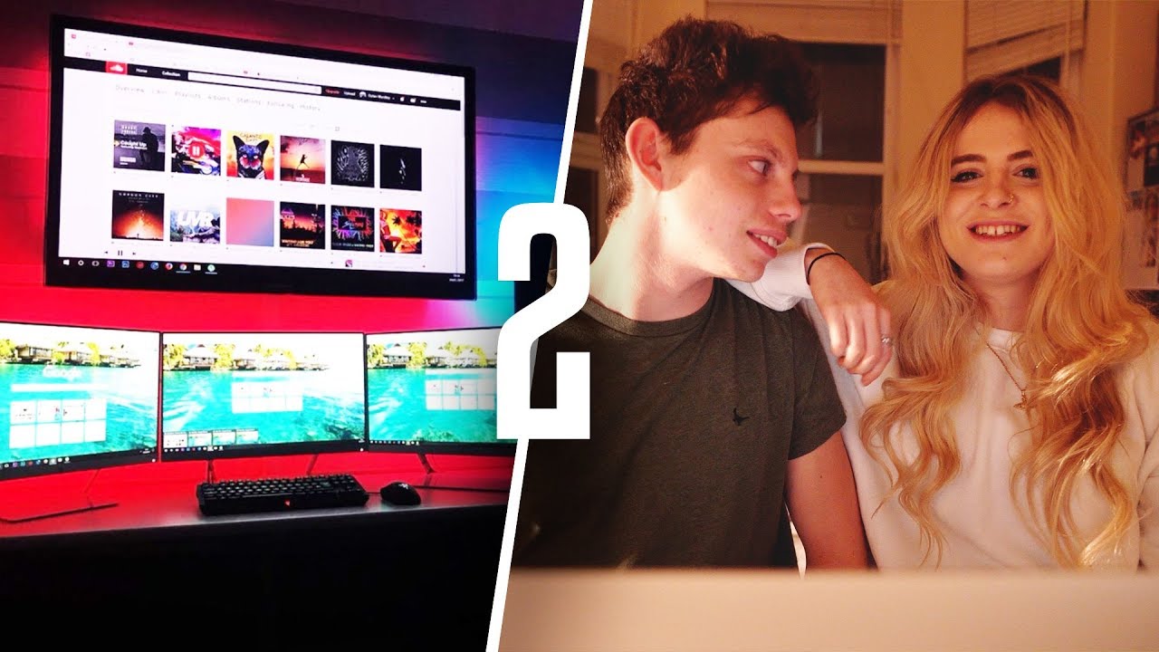 GIRLFRIEND REACTS TO FANS GAMING SETUPS: Episode 2!