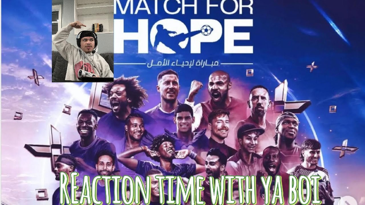 Reacting to Match for Hope Charity Match!