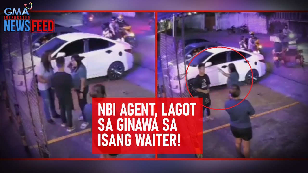NBI agent, lagot sa ginawa sa isang waiter! | GMA Integrated Newsfeed