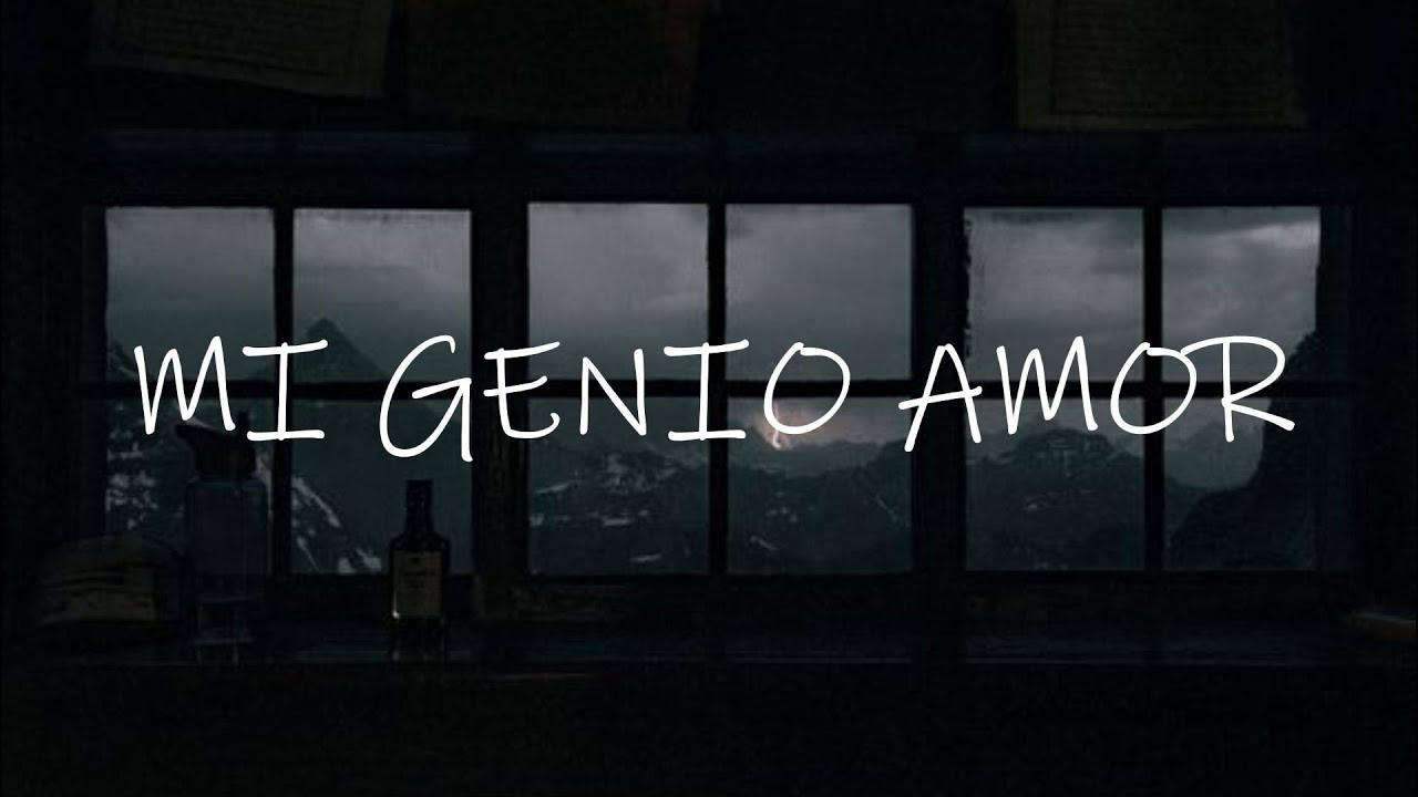 MI GENIO AMOR - LOS REDONDOS | LETRA