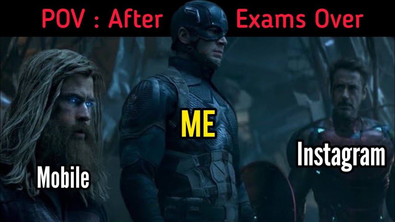 POV: After Exams Over... Meme