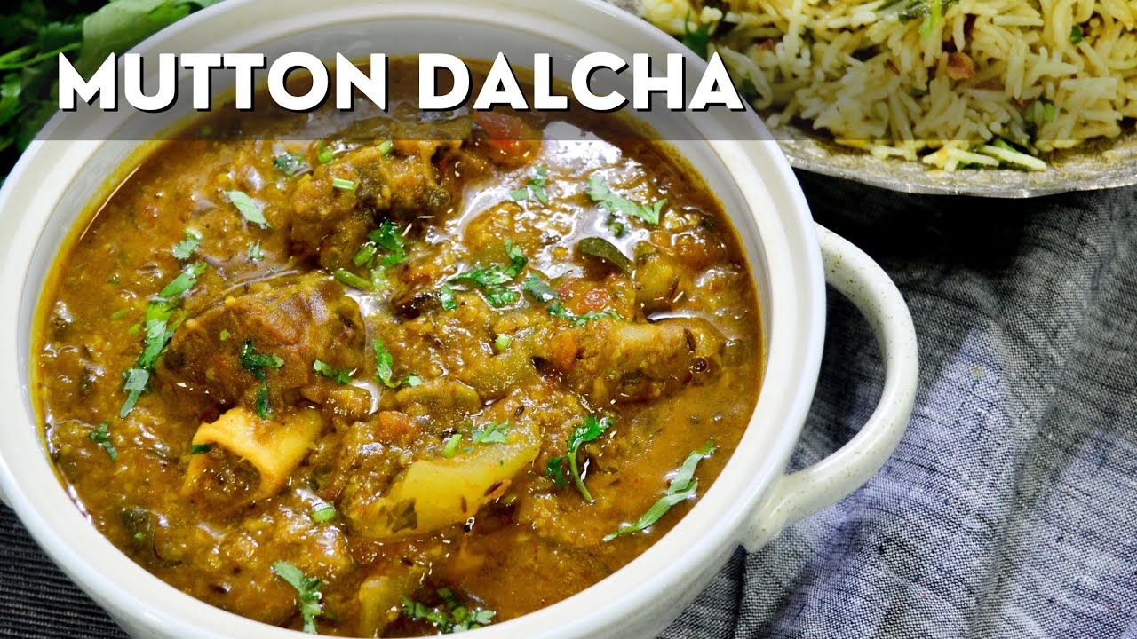 Mutton Dalcha Curry | Restaurant-Style Mutton Kaddu Ka Dalcha (Step-by-Step)