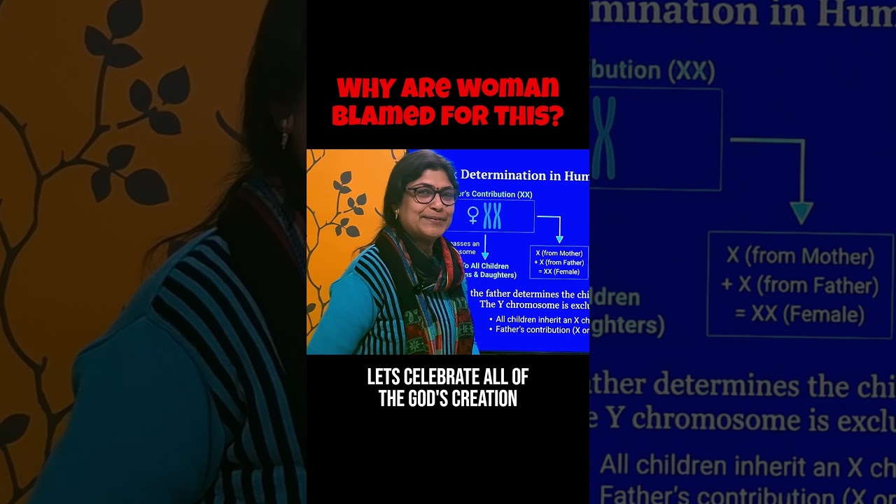 Science Says It&rsquo;s NOT the Mother! | Sex Determination Explained  #class10science #cbse2025 #class10